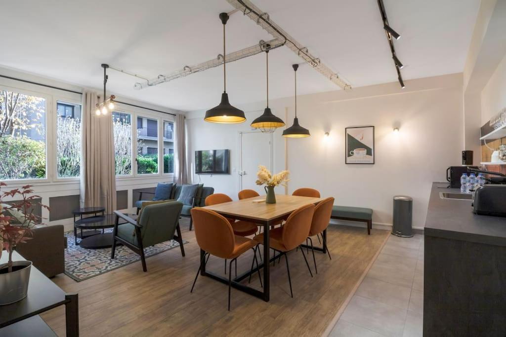 פריז Brand New Flat For 8 People, 3 Bedrooms מראה חיצוני תמונה