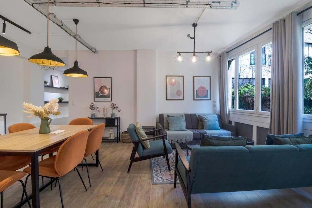 פריז Brand New Flat For 8 People, 3 Bedrooms מראה חיצוני תמונה